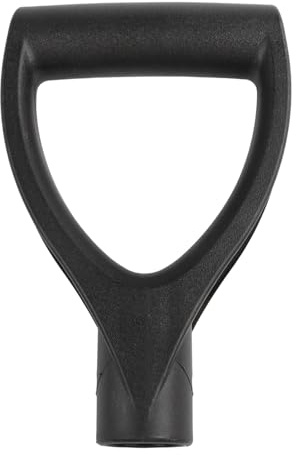 FACAIIO D Type for Plastic Replacement Handle Garden Spade, Fork and Shovel Tools, for Black