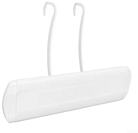 Deflector de viento de aire acondicionado de ángulo ajustable con longitud telescópica para unidades montadas en la pared, soplado directo y protección contra el polvo (blanco)
