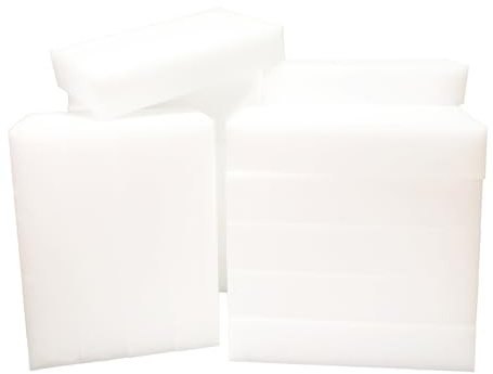Melamine Eraser Sponges 100 Pack, Heavy Duty Non-Scratch Magic Cleaning Pads 4.0x2.4x0.8 Inch, Multi-Surface Bathroom Kitchen Cleaner for Tiles Glass Stainless Steel (Lab-Tested)
