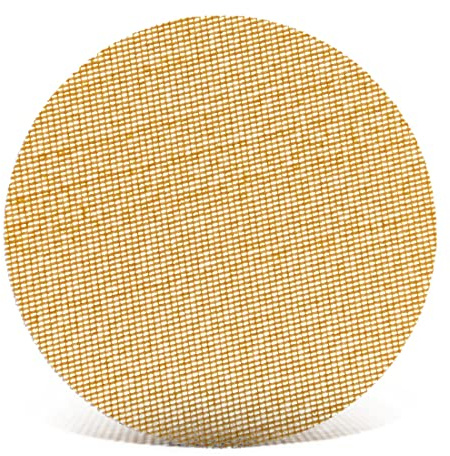 MENZER Ultranet Klett-Schleifgitter, 225 mm, f. Trockenbauschleifer, Weißes Edelkorund (25 Stk.) K40