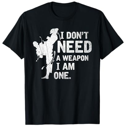 Sport De Combats Cadeau Pour Un Athlète Arts Martiaux Karaté T-Shirt
