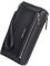 Herren Lange Geldbörsen Handgelenktasche Großes Fassungsvermögen Herren Clutch Tasche Leder Geldbörse Herren Brieftasche Handytasche Geldbörse Kartenhalter Herrenhandtasche mit Handschlaufe (schwarz)