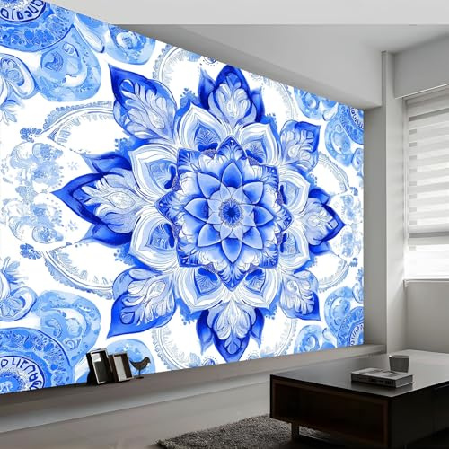 Carta da parati fotografica in tessuto non tessuto Stile Pittorico, decorazione murale Motivi In ​​Stile Bohémien per soggiorno camera da letto e ufficio 450 x 280 cm