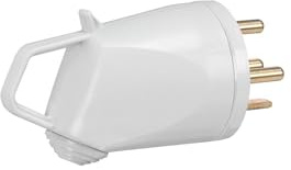 055637 - Fiche male Legrand 3P+N+T 20A 380V - Coudée à terre plate