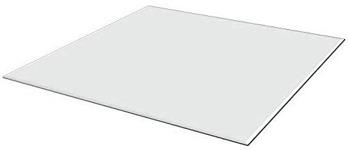 Glasplatte TERRY 70x70cm Gehärtetes 8mm Glas Scheibe Bodenplatte