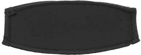 ECSiNG Almohadillas de Repuesto para Diadema Compatible con Bo-se QuietComfort 3 Funda de Neopreno para Diadema Cojín para Diadema para Auriculares Accesorios de Repuesto, Negro