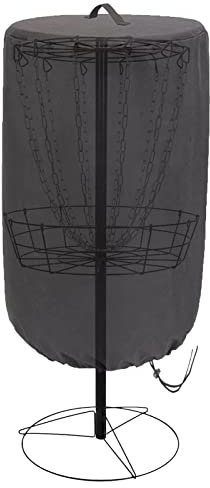 delr Disc-Golf Korg-skydd, Flying Disc golfkorgskydd vattenavvisande, skyddande fodral med dragsko, lämplig för de flesta Discgolf-korgar