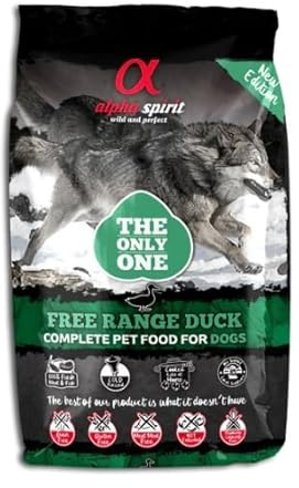 Alpha Spirit Pato Pienso Comida Seca para Perros (3 KG)