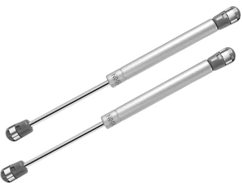 Vinabo 2 Pezzi Molla a Gas 100n Gatto Pneumatico per Mobili, Pistoni Porte Cucina, Cerniere Armadietto, Braccio Ammortizzatore Cucina