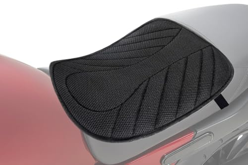 Cojín de asiento para motocicleta, cojín de moto transpirable | Cojín de apoyo ergonómico y suave para el lumbar y las caderas para la motocicleta, para la familia y los amigos
