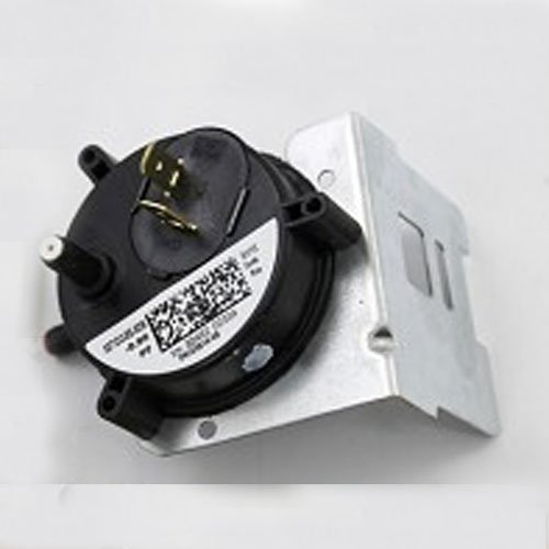 Lennox OEM Furnace Draft Air Pressure Switch, Push Button, Black, ON-OFF