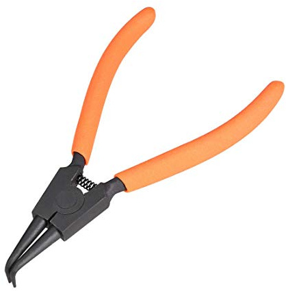 Alicates para alicates externos, plegados a 90 grados, pinzas de precisión de 6 pulgadas