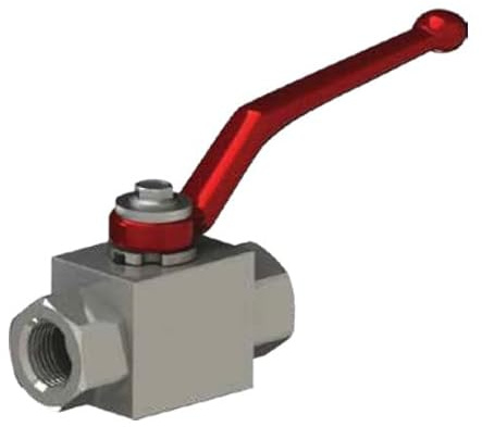 2/2-vägs hydraulisk kulventil avstängningsventil storlek 1/4 tum, 3/8 tum, 1/2 tum högt tryck 500 bar.( 1/2 tum BSP)
