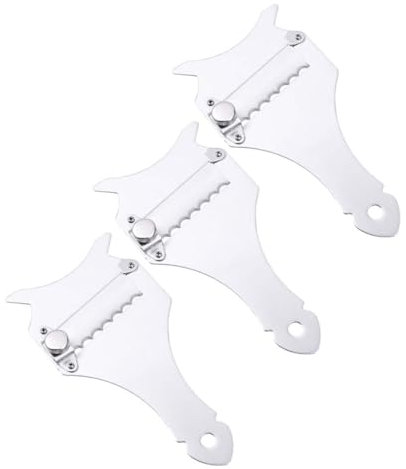 ABOOFAN 3 Pièces Raboteuse éplucheur d'ail gadget de cuisine polyvalent fromage truffe coupe-légumes éplucheur de légumes Chocolat outil rasoir Trancheuse Acier inoxydable.