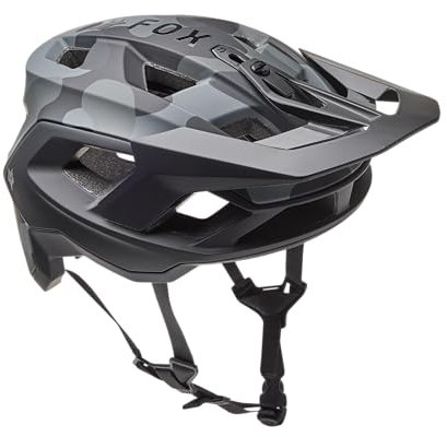 Fox Racing SPEEDFRAME CAMO Helmet -Unisex- Fahrrad Helm, Schutzfunktion, optimierte Belüftung,Black Camo,M