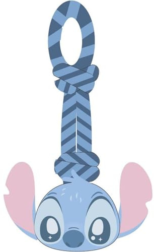 CERDÁ LIFE'S LITTLE MOMENTS Juguete para Perro Cuerda Stitch Resistente y Oficial Disney | Accesorio Interactivo Ideal para morder, Jugar y Mantener a tu Mascota entretenida y Activa