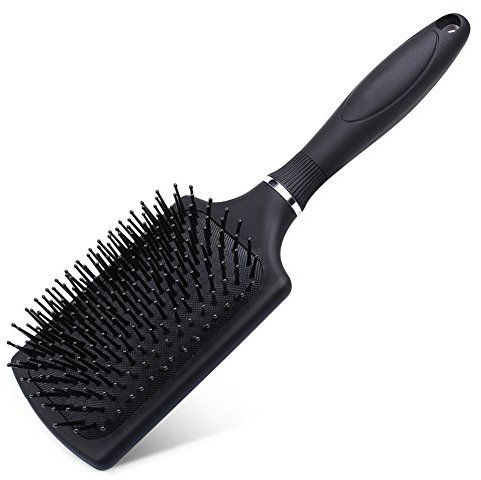 SUNTATOP Peigne Brosse de Cheveux de Pagaie, Brosse Professionnelle de Cheveux pour Redresser des Cheveux et Brushing
