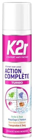 K2R - Detacheur Avant Lavage Aerosol 400Ml - Lot De 3 - Vendu Par Lot