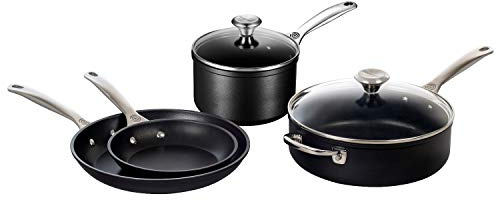 Le Creuset Toughened PRO 6 Piece Set Nonstick Cookware, 6 pc, Grey