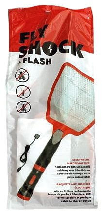 BSI - Raquette Electrique - Rechargeable - Contre Les Moustiques Et Insectes Volants