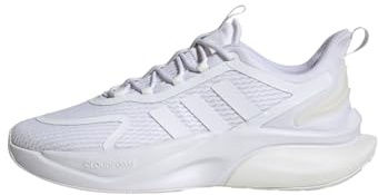 adidas Herren Alphabounce + Sneaker, Ftwr White Ftwr White Core White, 41 1/3 EU