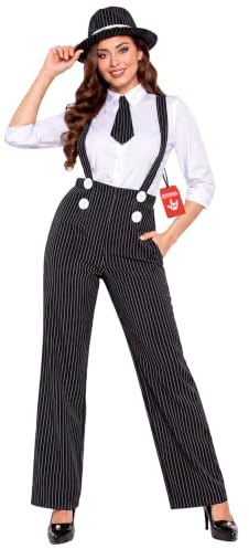 Fun Shack, Womens Gangster Costume, Halloween Costumes for Women, XXL