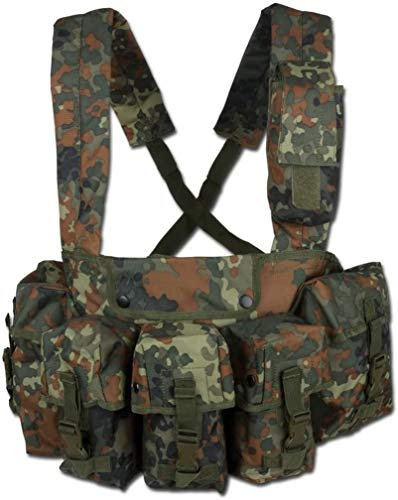 Mil-Tec Unisex West-13530021 West, Flecktarn, Einheitsgröße EU