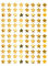 Oblique Unique® 960 Sterne Sticker Stern Aufkleber für Weihnachten Weihnachtsdeko Geschenkdeko Basteln Glänzend in Gold