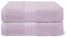 Brentfords 2 Pack Bath Towels For Bathroom, Super Soft Absorbent 100% Cotton Quick Dry Purple Shade Bath Towels For Beach & Gym Home Essentials, Lilac-50x80cm