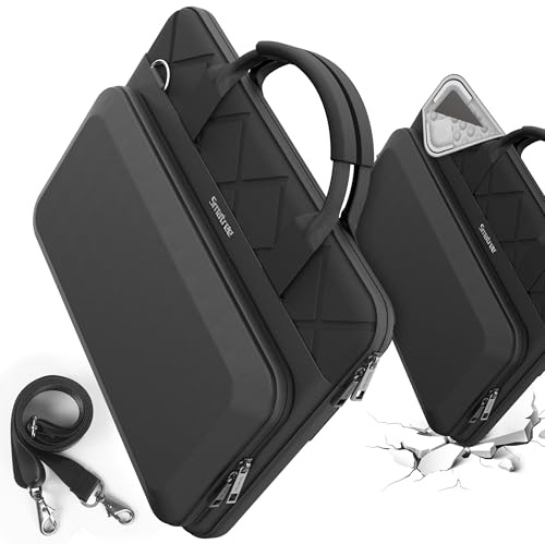 Smatree CityShield Laptop Shoulder Case for 16inch HP OmniBook 7-AI/5/3 16 | for 16inch HP OmniBook X/7 Flip NGAI 16,14-16 inch OmniBook 3 NGAI,15.6-16 inch Envy x360 2-in-1 16t/15/15t/15z(MC04)