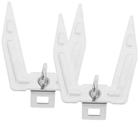 Zerodeko 2piezas Tenedor De Acero Inoxidable Para Asar Pollo y Carne Para Parrilla y Horno Rotatorio Accesorios Duraderos Para Freidora De Aire Para Asadores