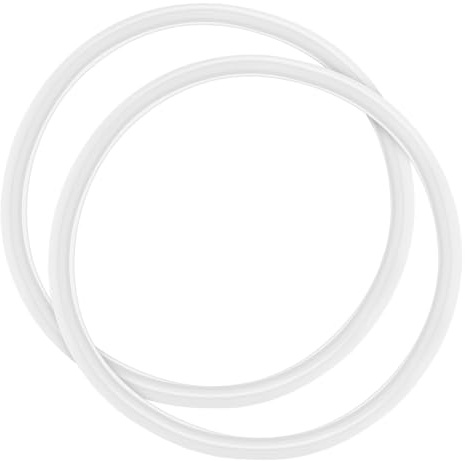 VALICLUD Junta para 16 Cm 2 Unidades Silicona Gruesa Resistente Alta Temperatura Sellado Eficaz Repuesto para Cocción Segura Compatible Ollas Vaporera