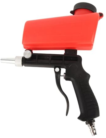 Odorkle de de Mano de, Herramienta de Granallado, Herramienta de Aluminio Neumática Portátil para Eliminar Pintura, óxido, Manchas y Suciedad en Superficies