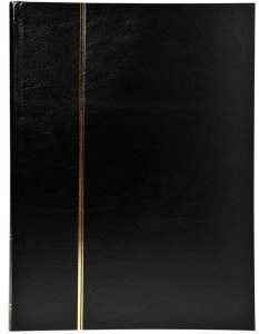 Exacompta Briefmarkenalbum 22,5x30,5cm 64 Seiten schwarz