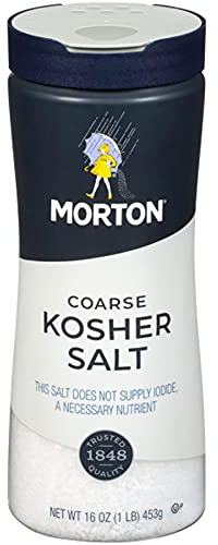 Morton Sel Kasher Grossier, 453 g (16 oz)