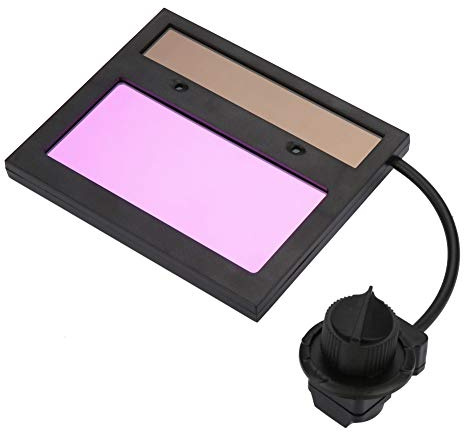 Lente per Saldatura Oscurante Automatica TX500C 110x90mm con Pannello Solare Lente di Ricambio per Maschera da Saldatura
