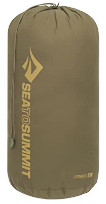 Sea to Summit Lightweight Stuff Sack 30l Oliv - Leichter kompakter Packsack, 30l, Größe 30l - Farbe Burnt Olive