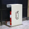 ARCVOX Gabinete de Extintor con Señal Indicadora, Caja Decorativa del Extintor, Extintor de Soldadura de Hierro, Soporte para Botes de Seguridad contra Incendios (Color : White, Size : Type C)