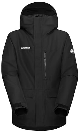 Mammut Herren Fall Line Thermo Hooded Mens Hardshell Insulated Jackets, Schwarz, XL EU
