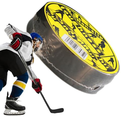 Nastro da hockey in tessuto | Rotolo di nastro adesivo in tessuto antiscivolo da 25 m per bastone da hockey – Striscia da hockey compatta per skateboard, pattinaggio su ghiaccio Ho