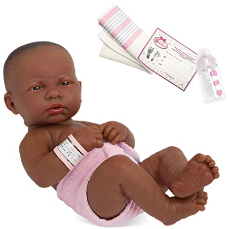 JC Toys 18507 La Newborn babydocka, första dagen Aa Real Girl, 35,56 cm