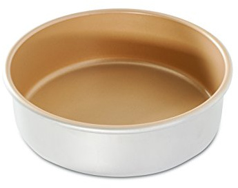 Nordic Ware Naturals Nonstick Round Cake Pan, 8-Inch