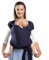 Boba Baby Tragetuch Neugeborene - Elastisches Babytragetuch und Stilltuch für Unterwegs - Einfach zu binden - Babytrage Neugeborene ab Geburt bis 16kg (Navy Blue)