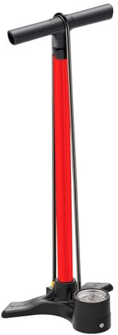 Lezyne Unisex-Adult Standluftpumpe Macro Floor Drive Rot 220psi, 1-fp-mafl-v115 Pumpen/Stand-& Fusspumpen, 1