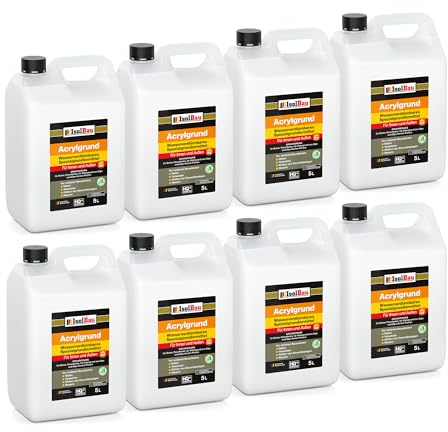 Isolbau Acryl-Grund - 40 L Wasserverdünnbares Grundiermittel für eine professionelle Grundierung Innen & Außen