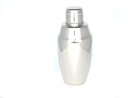 Shaker Cocktail Cobbler 3 pezzi Yukiwa Argento 36 cl Made in Japan (2 misure e 3 colori disponibili)