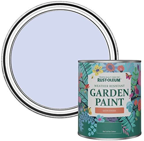 Rust-Oleum Purple Mould-Resistant Garden Paint In Satin Finish - Be My Mermaid 750ml