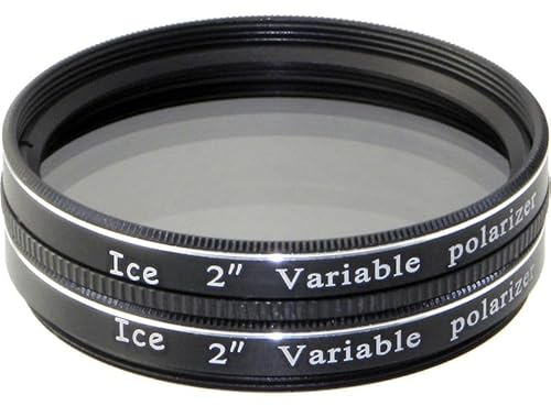ICE 2 Variable Polarizing Eyepiece Filter for Telescope Polarizer Optical Glass