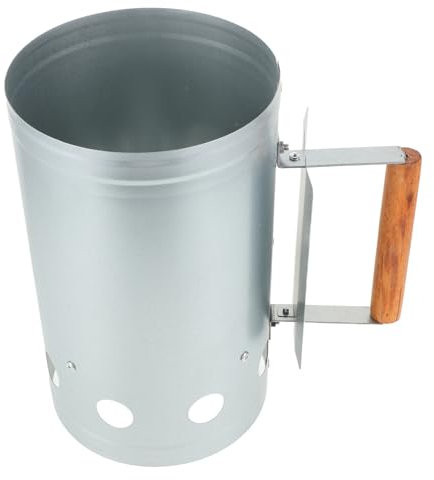 ibasenice Accendifuoco in Inossidabile per con Impugnatura Ergonomica per Barbecue e all Leggero e Portatile