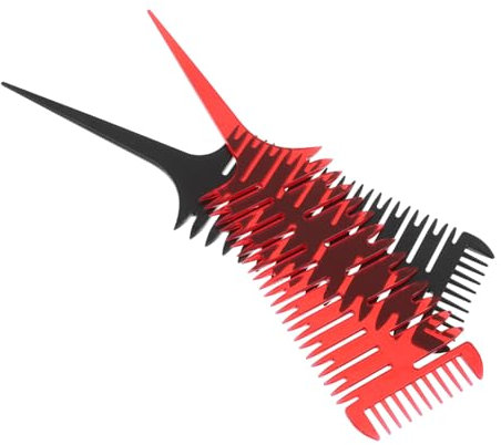 NULYLU Pettine Professionale Per Colorazione Chioma Per Styling Per Salone Denti Precisione Per Separazione E Mèches